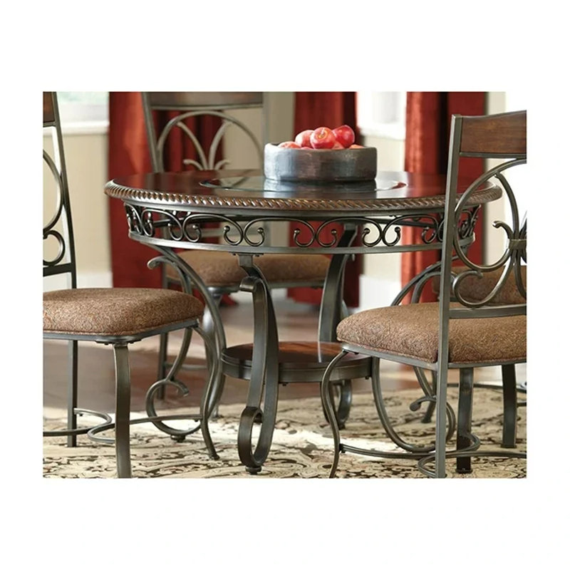 Signature Design By Ashley Traditional Glambrey Dining Table Brown & Reviews Wayfair